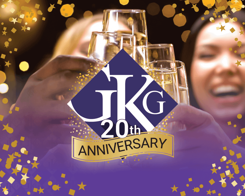 Golden Key Group 20th anniversary graphic